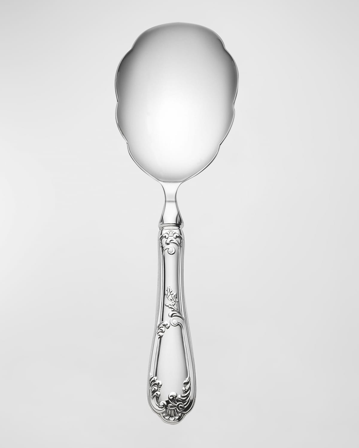 Image Wallace Silversmiths Venezia Rice Serving Spoon, Hollow Handle