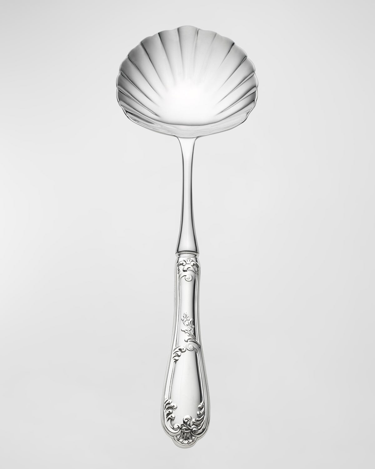 Image Wallace Silversmiths Venezia Shell Serving Spoon, Hollow Handle