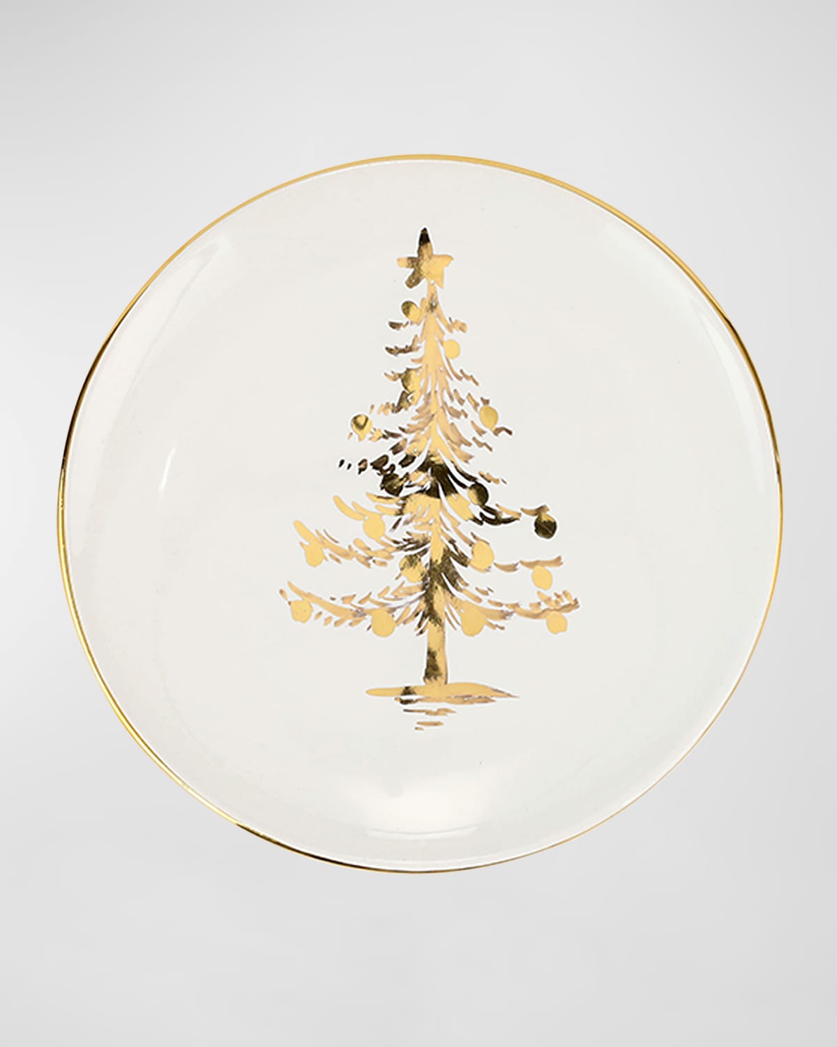 Image Vietri Medici Natale Salad Plate 
