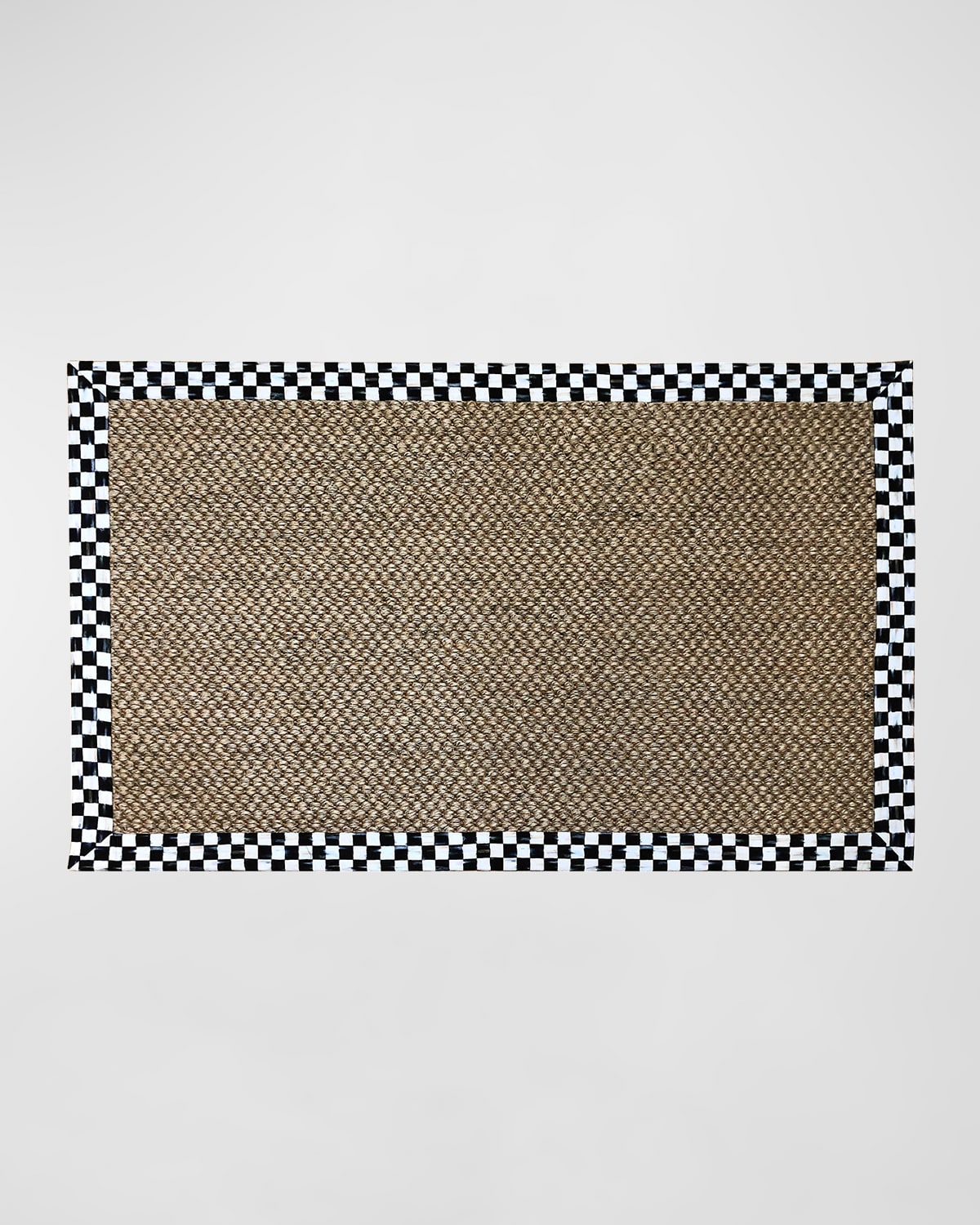 Mackenzie-Childs Courtly Check Chunky Sisal Rug Collection & Matching ...