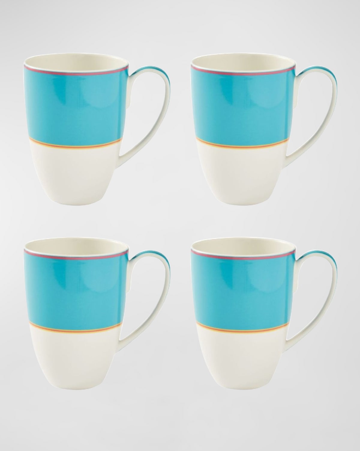 Image Kit Kemp for Spode Calypso 17oz Mugs, Set of 4