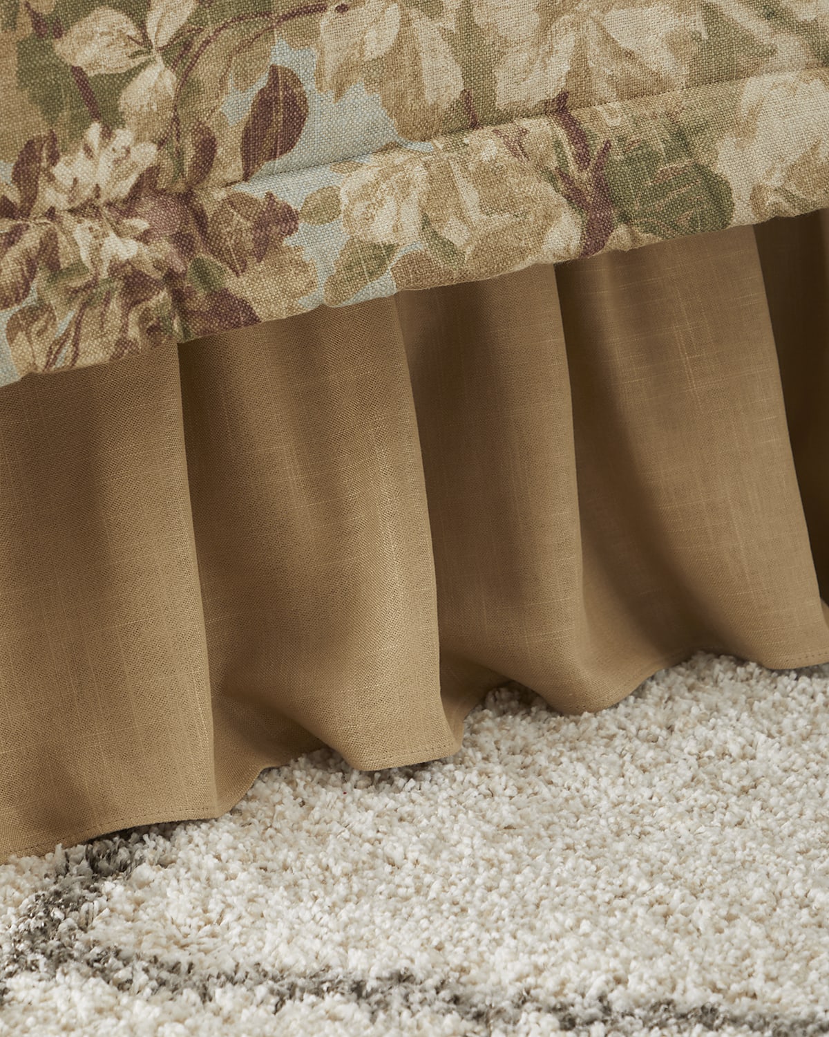 Image Sherry Kline Home Eloise Ruffled Dust Skirt, QUEEN