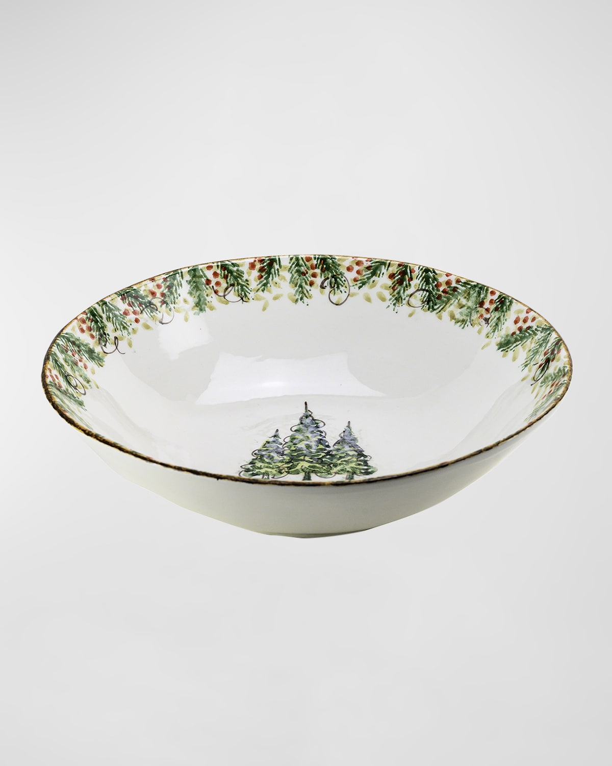 Image Arte Italica Natale Medium Serving Bowl