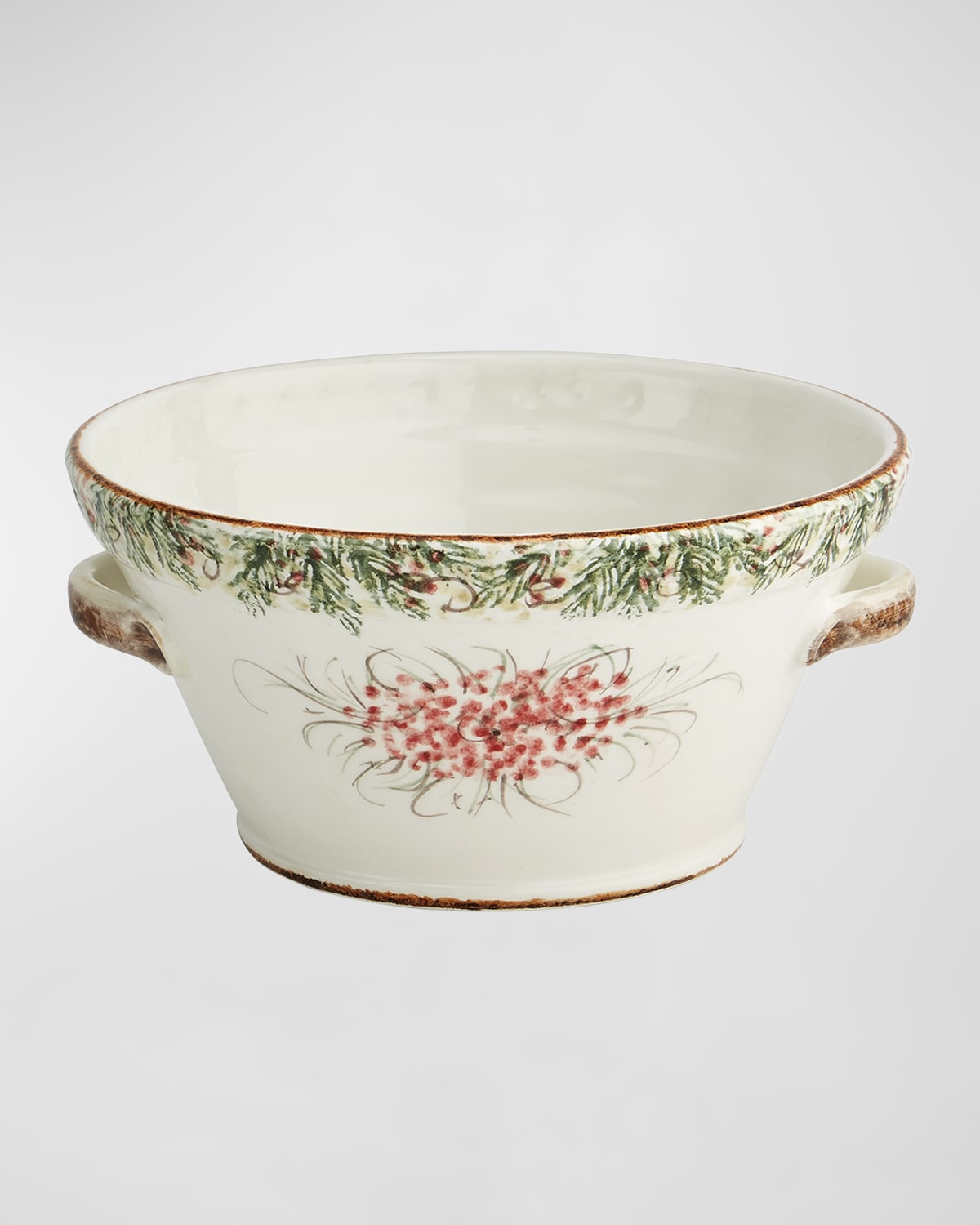 Image Arte Italica Natale Small Handled Bowl