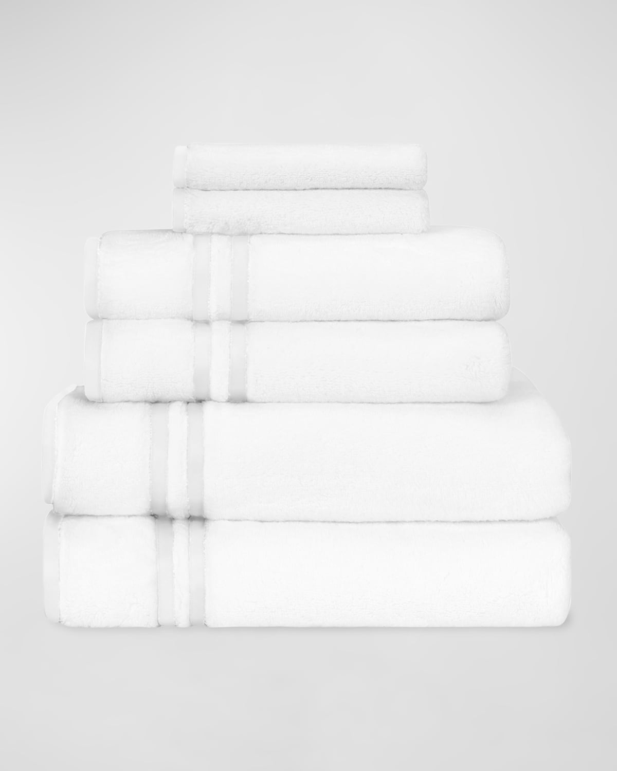 Image Home Treasures Ribbons Bath 6-Piece Set, Monogrammed