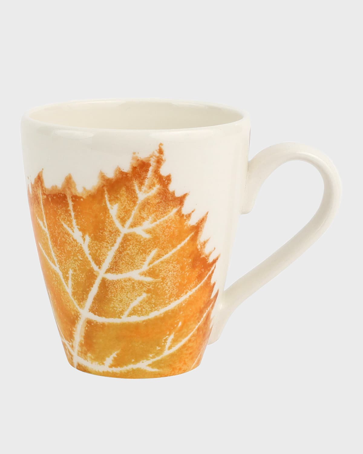 Image Vietri Autunno Birch Leaf Mug 