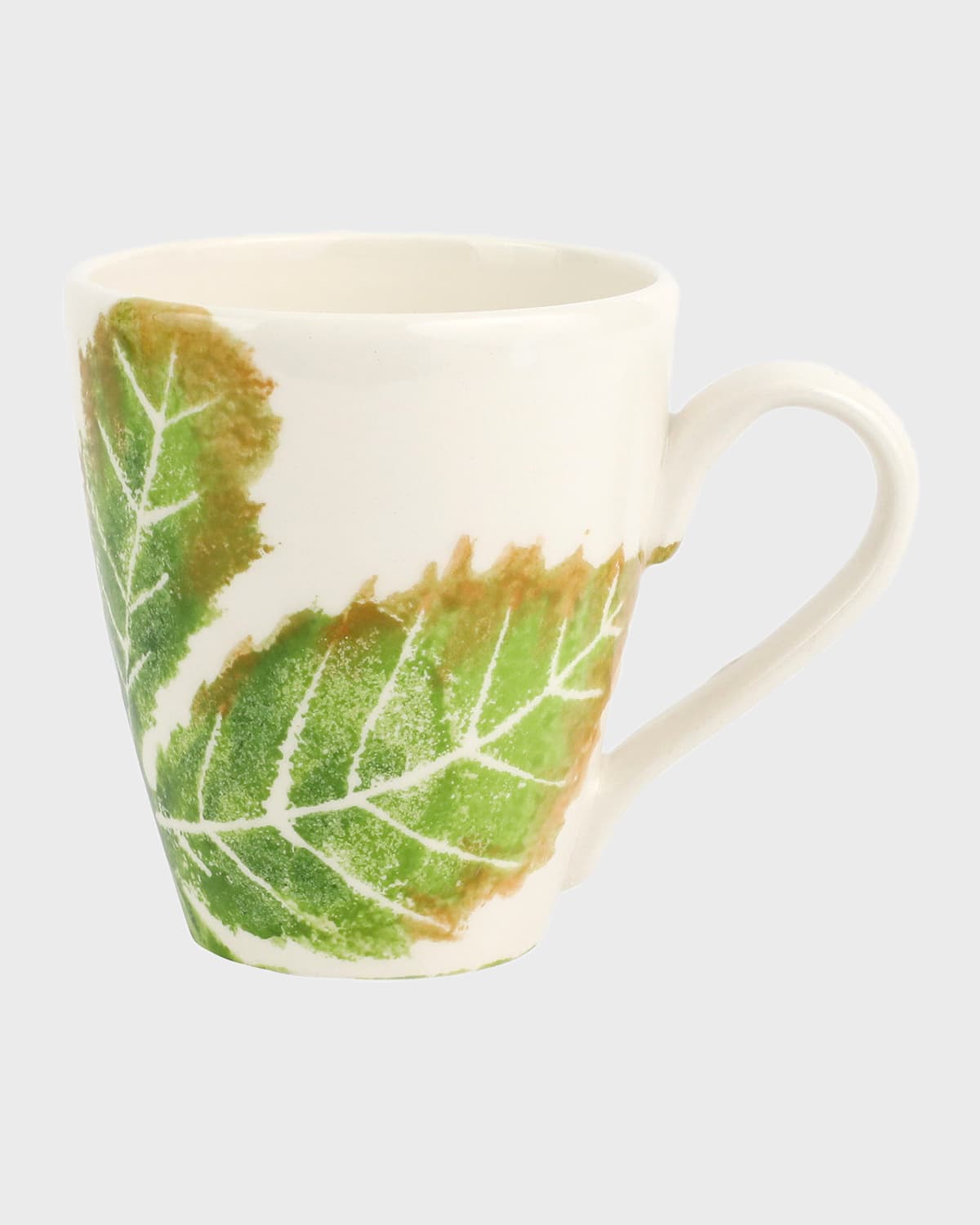 Image Vietri Autunno Chestnut Leaf Mug 