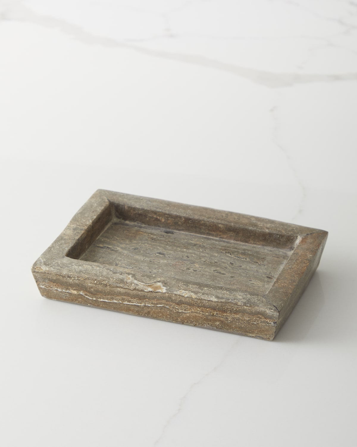 Image Pigeon and Poodle Bowen Gray Soap Dish