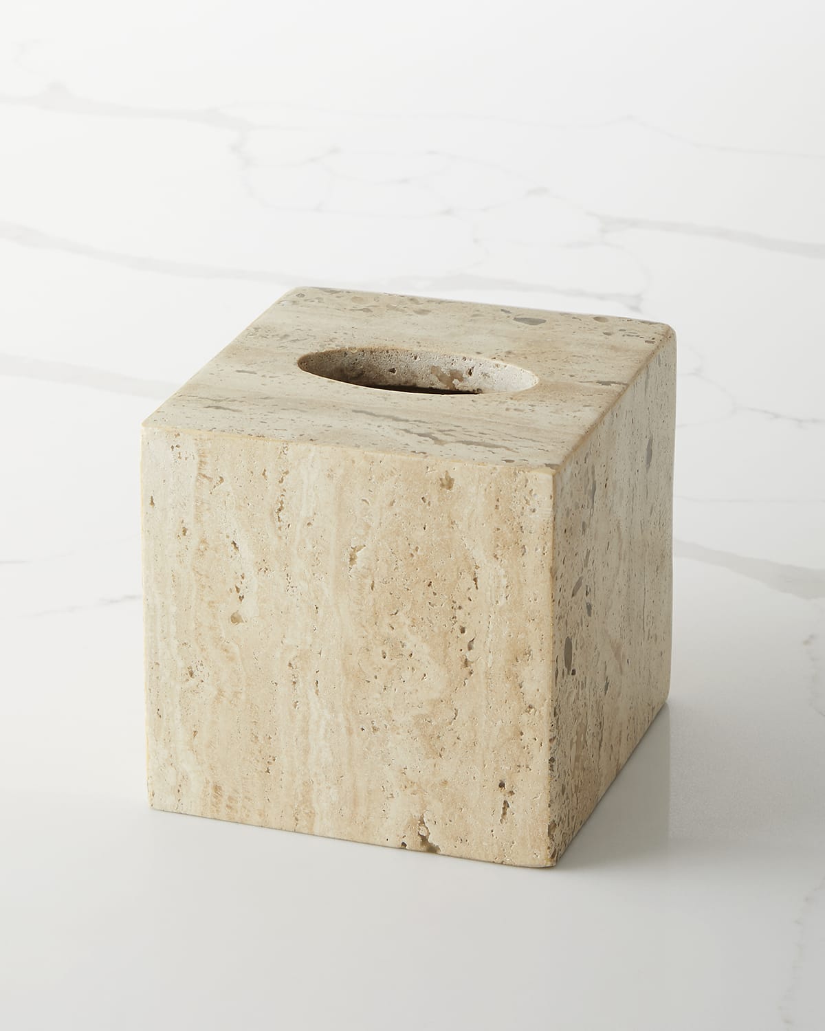 Image Pigeon and Poodle Bowen Tissue Box, Natural