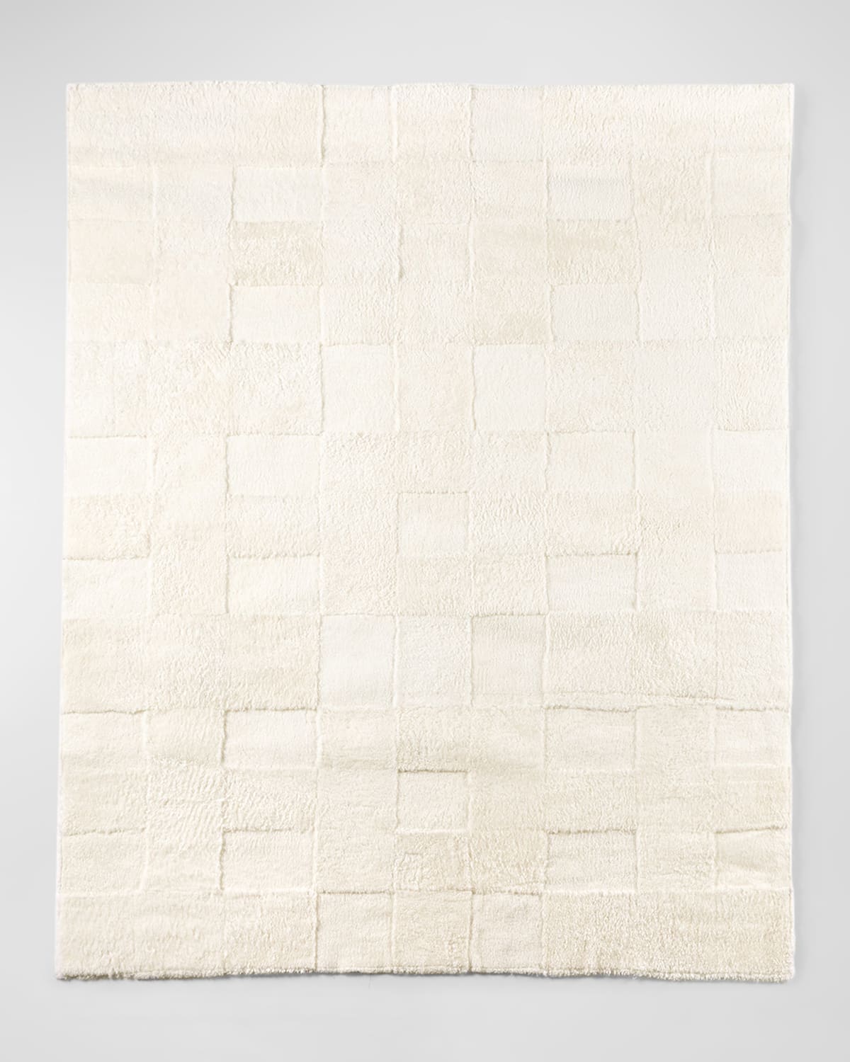 Image Four Hands Patchwork Shearling Rug, 9' x 12'