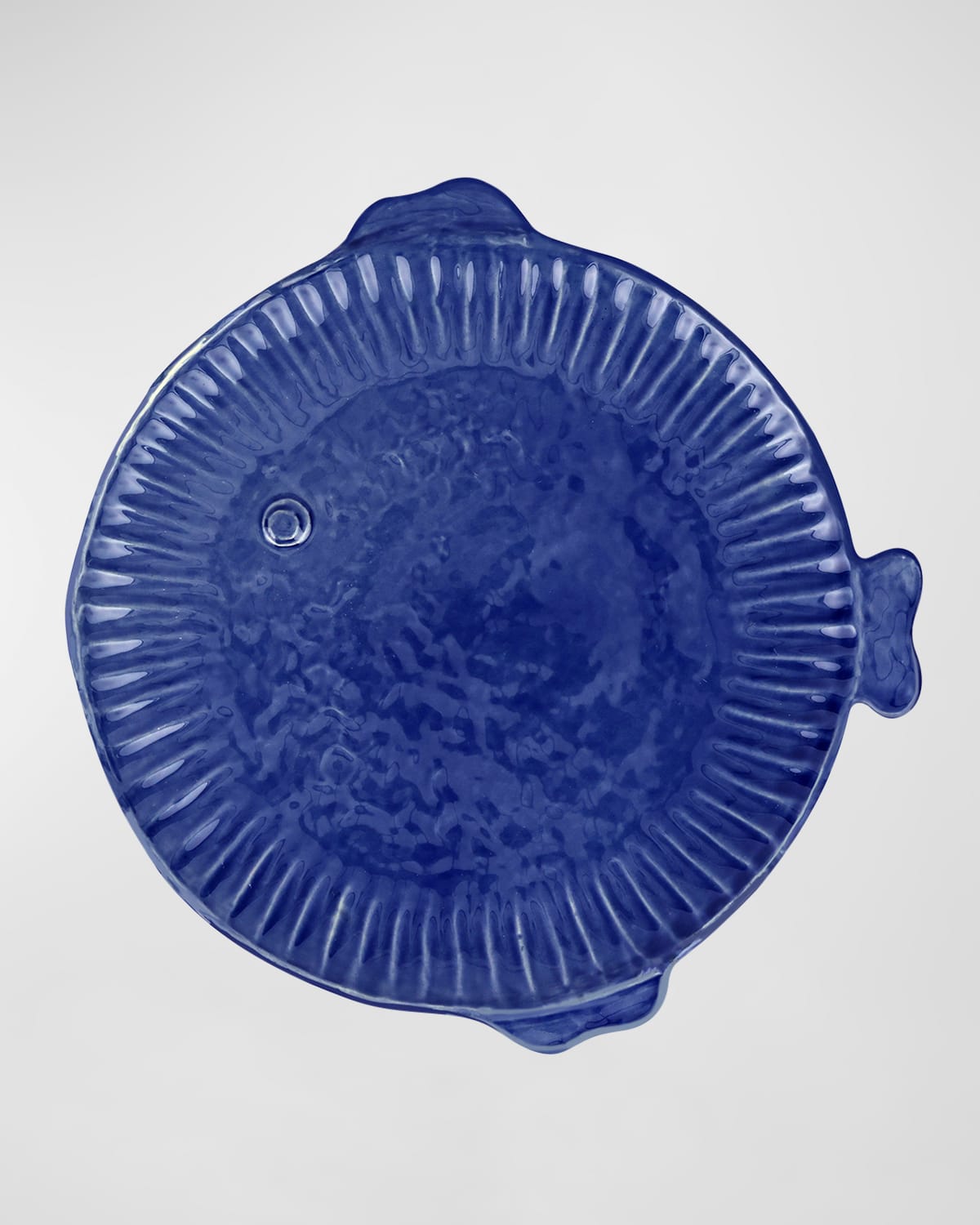 Image Vietri Pesce Serena Cobalt Dinner Plate