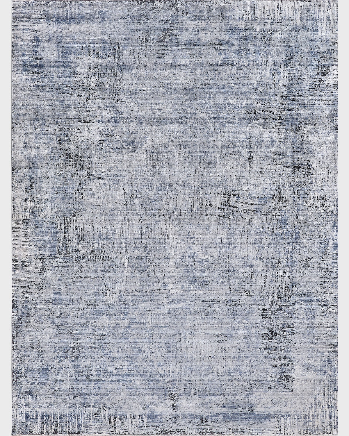 Image Exquisite Rugs Intrigue Power-Loomed Blue & Gray Rug, 8' x 10'