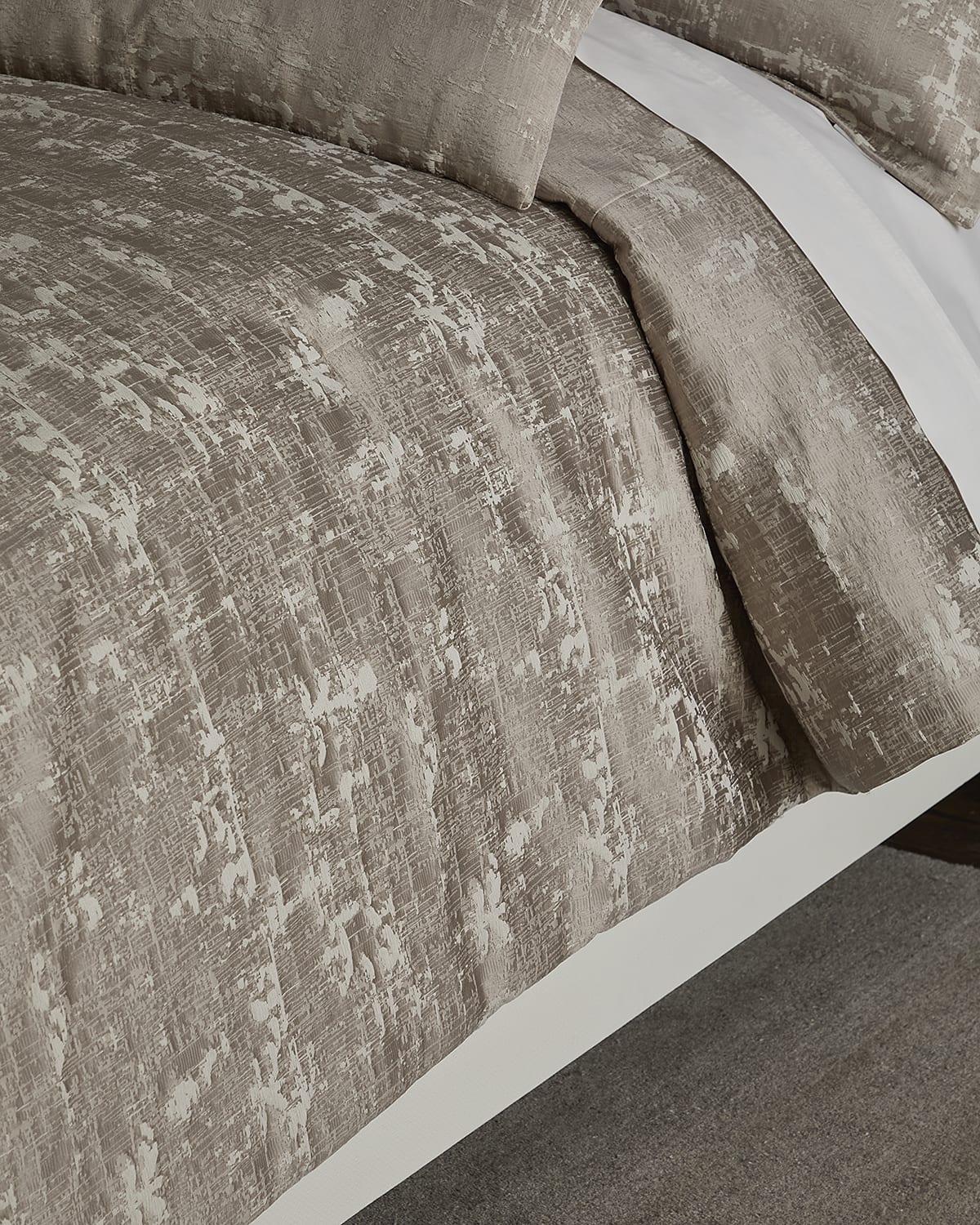 Image Olivia Quido Ava Champagne 3-Piece Comforter Collection , KING