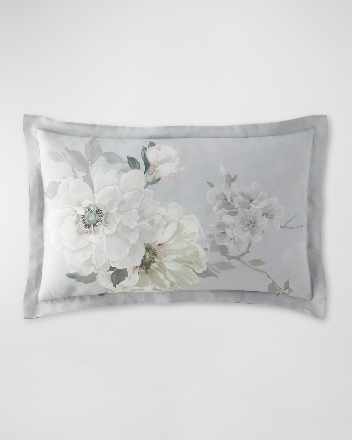 Image Designers Guild Fleur Blanche Platinum Standard Sham