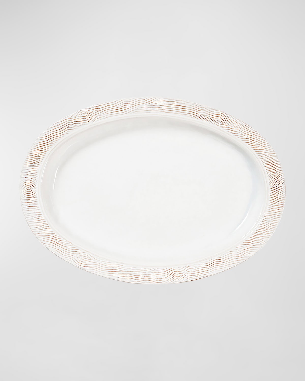 Image Juliska Blenheim Oak Whitewash 18" Platter