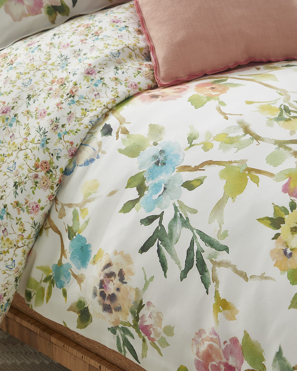 Image Designers Guild Fiore d'Acqua Reversible Duvet, Queen