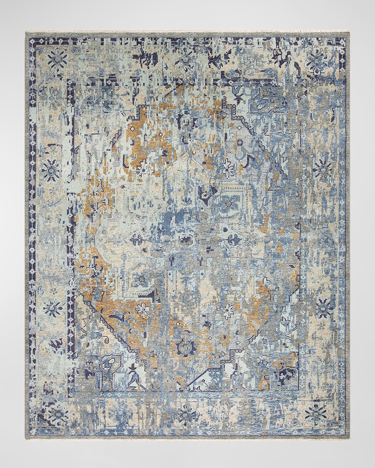 Image Surya Rugs Cappadocia Blue Hand-Knotted Rug, 8' x 11'