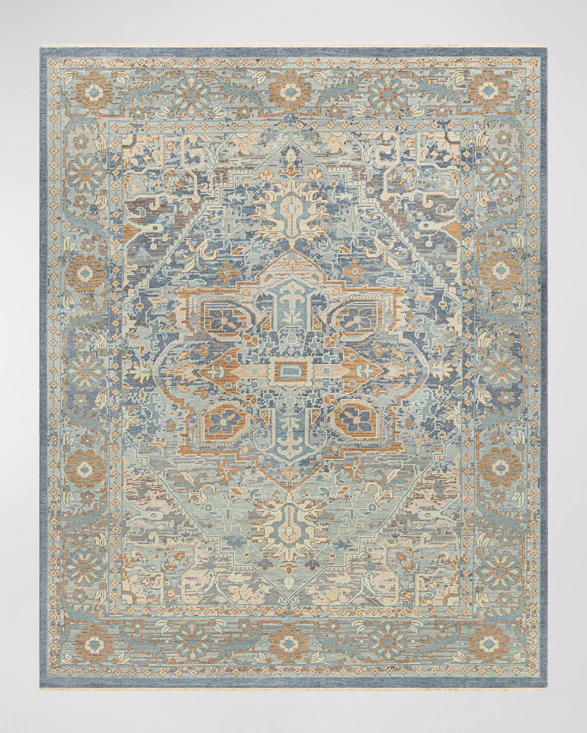Image Surya Rugs Cappadocia Pale Blue Hand-Knotted Rug, 4' x 6'