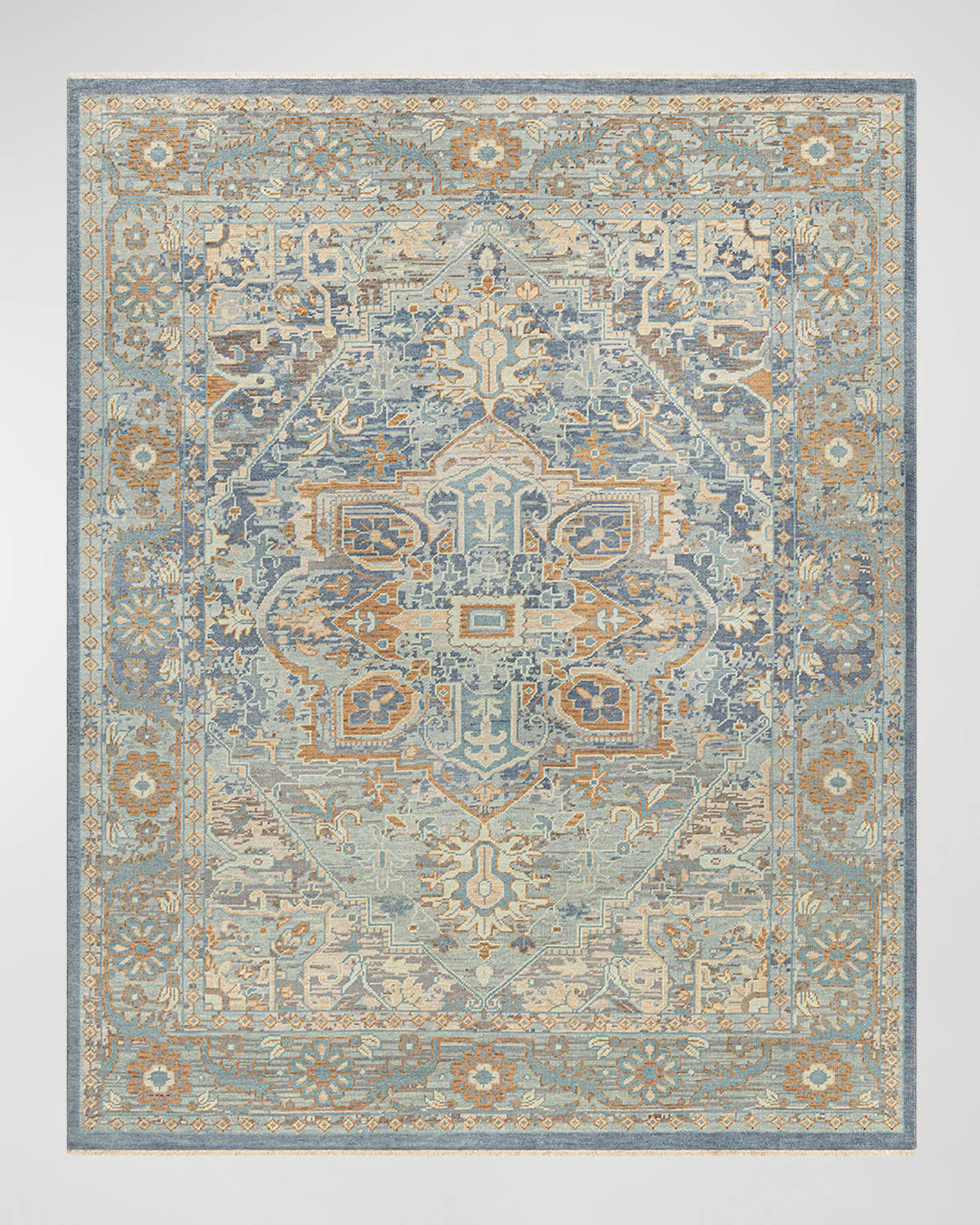 Image Surya Rugs Cappadocia Pale Blue Hand-Knotted Rug, 8' x 10'