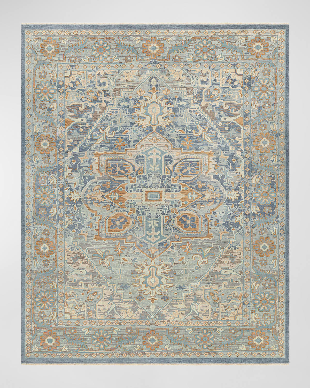 Image Surya Rugs Cappadocia Pale Blue Hand-Knotted Rug, 9' x 13'