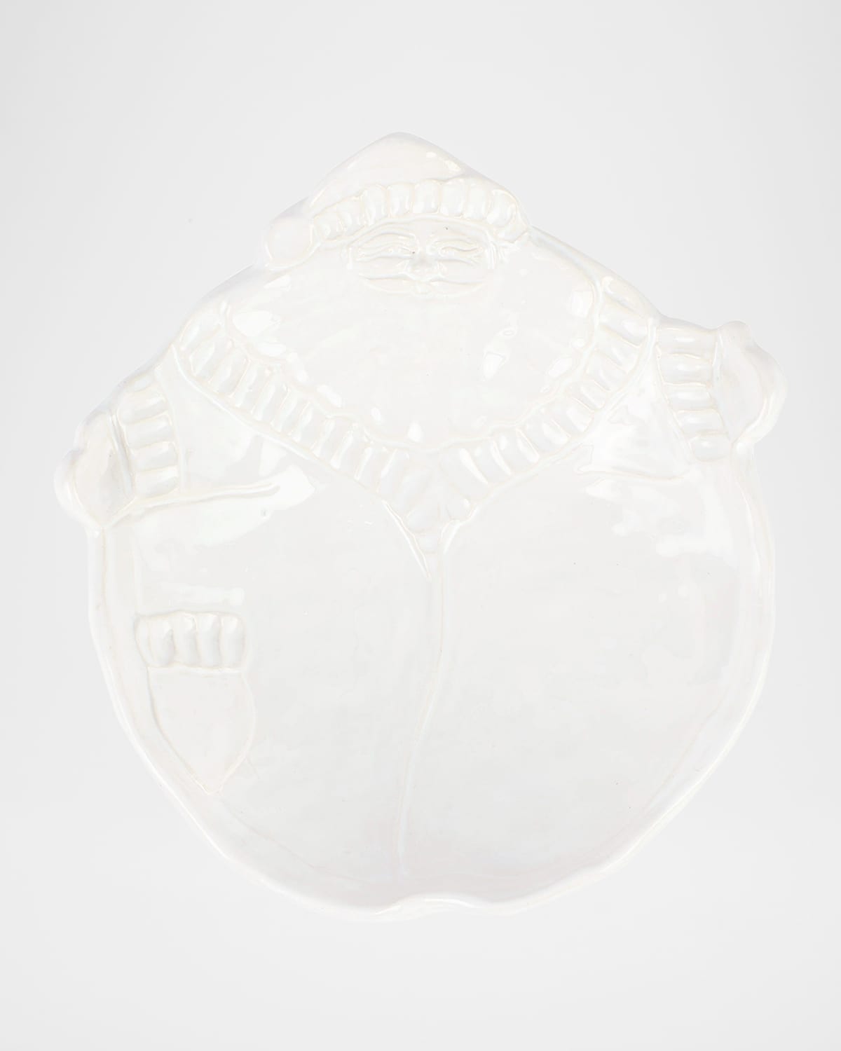 Image Vietri Pietra Natale Figural Santa Medium Bowl