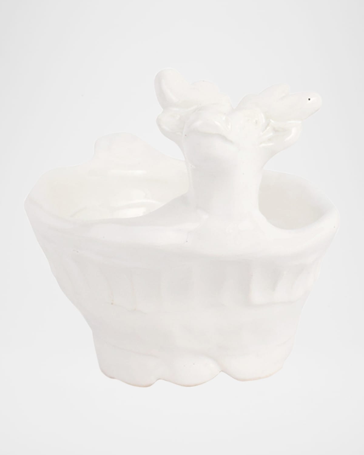 Image Vietri Pietra Natale Deer Condiment Bowl