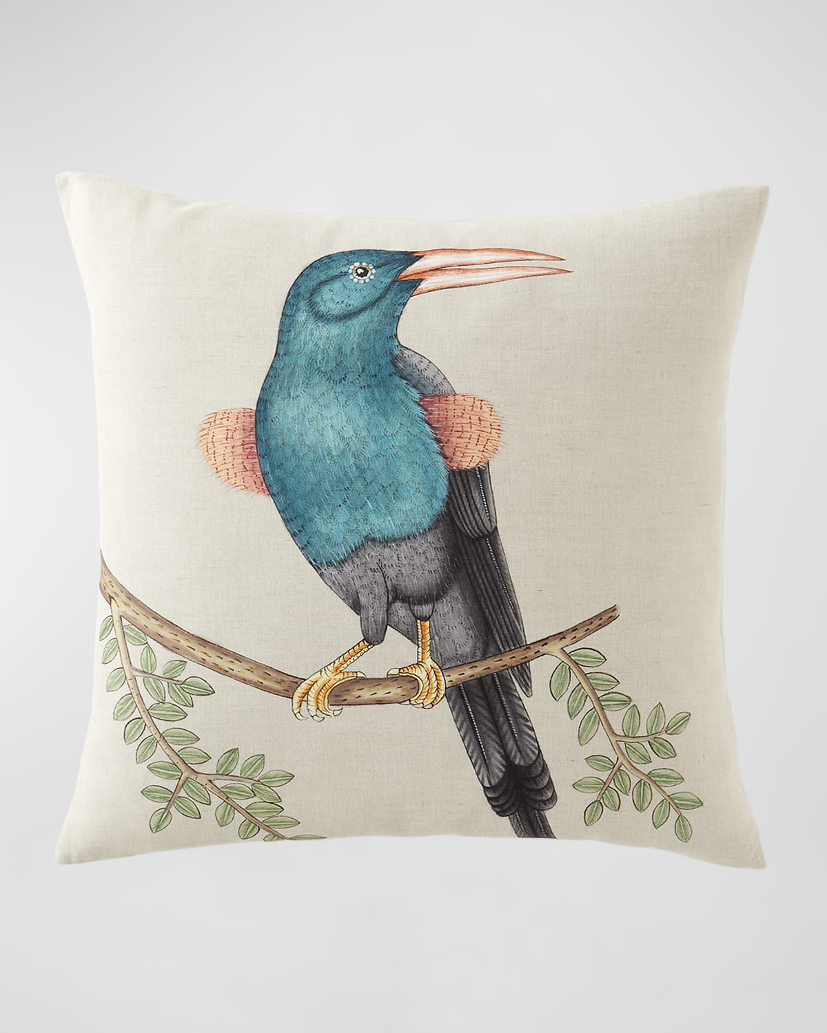 Image John Robshaw Bird Watcher Decorative Pillow, 22" Square