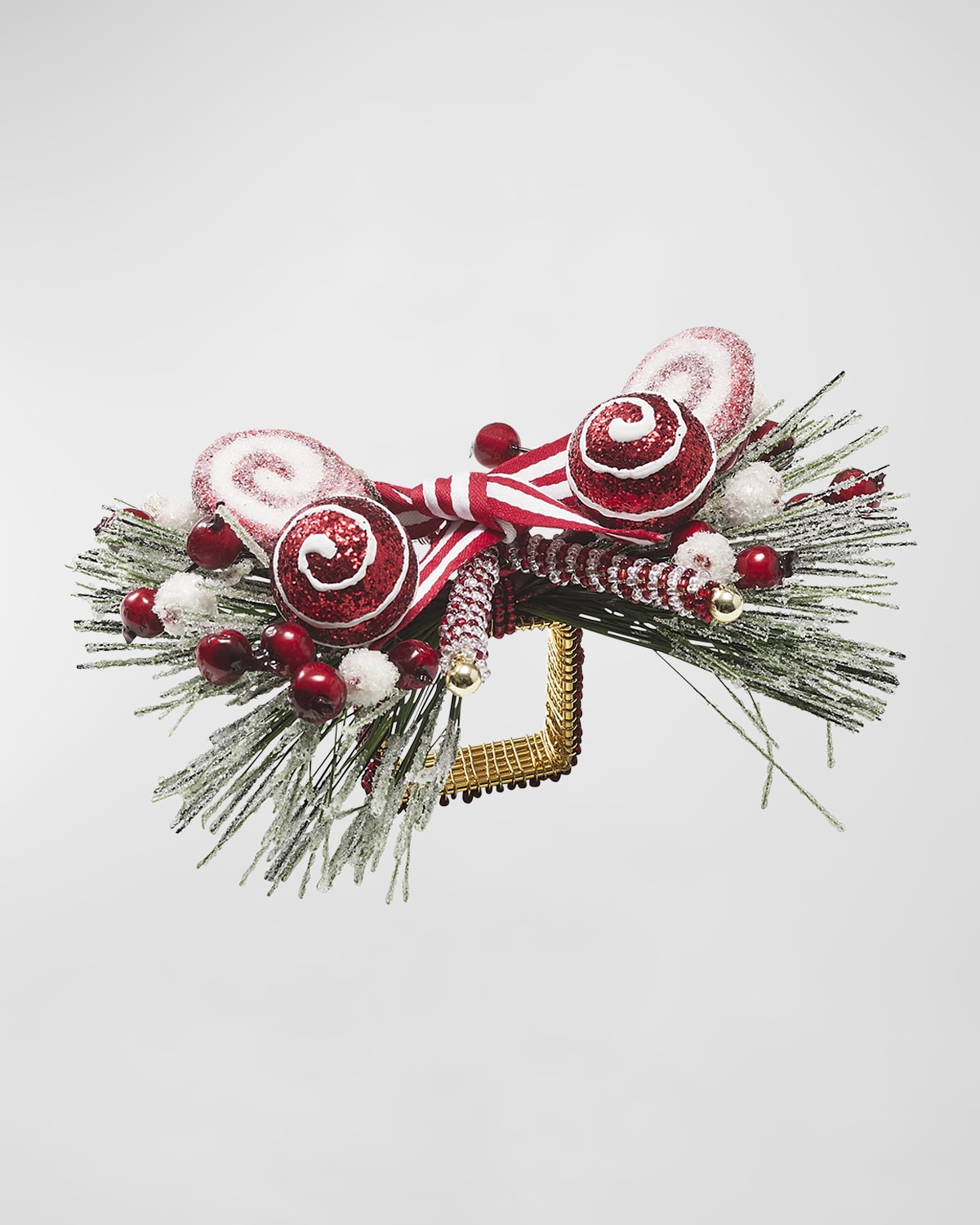 Image Kim Seybert Holiday Twist Napkin Ring