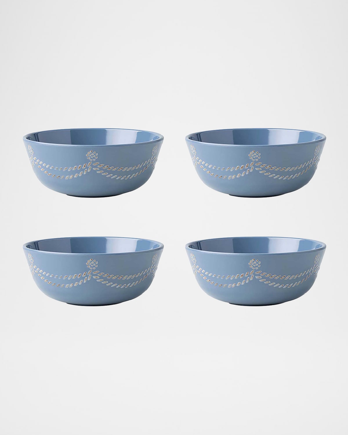 Image Juliska Berry & Thread Melamine Cereal/Ice Cream Bowls, Set of 4