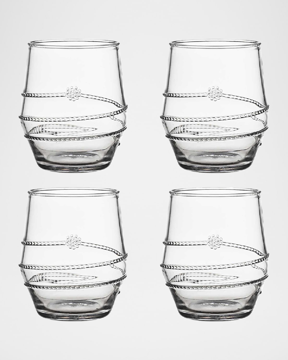 Image Juliska Amalia Acrylic Small Tumbler, Set of 4