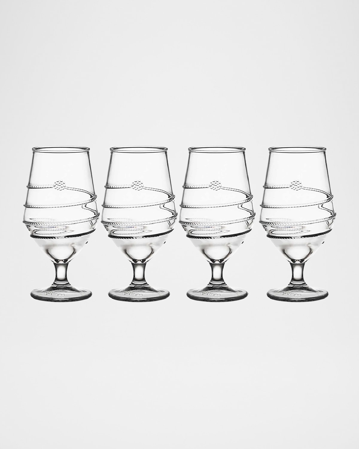 Image Juliska Amalia Acrylic Goblet, Set of 4
