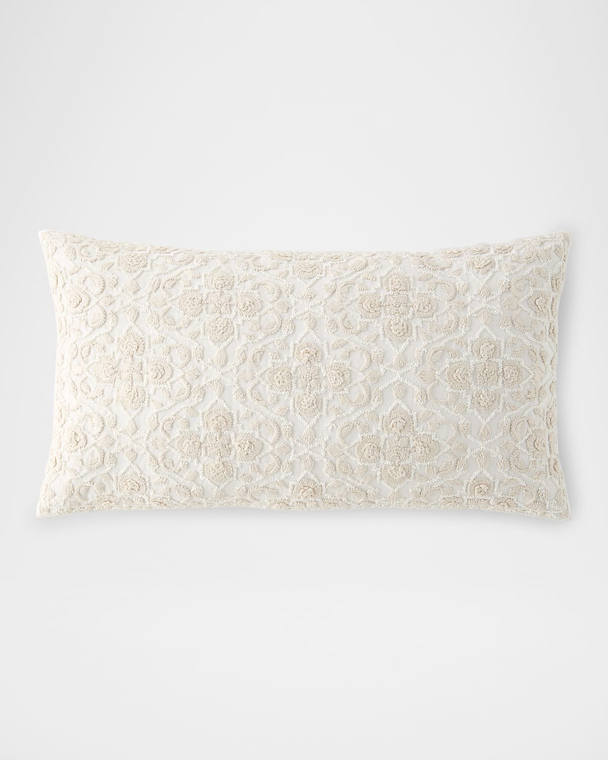 Image Callisto Home Nesher Beaded Lumbar Pillow, 14" x 24"