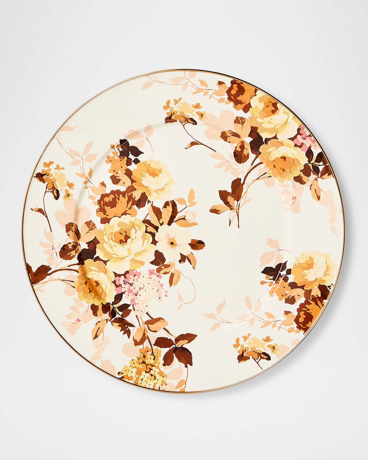 Image MacKenzie-Childs Wild Rose White Serving Platter