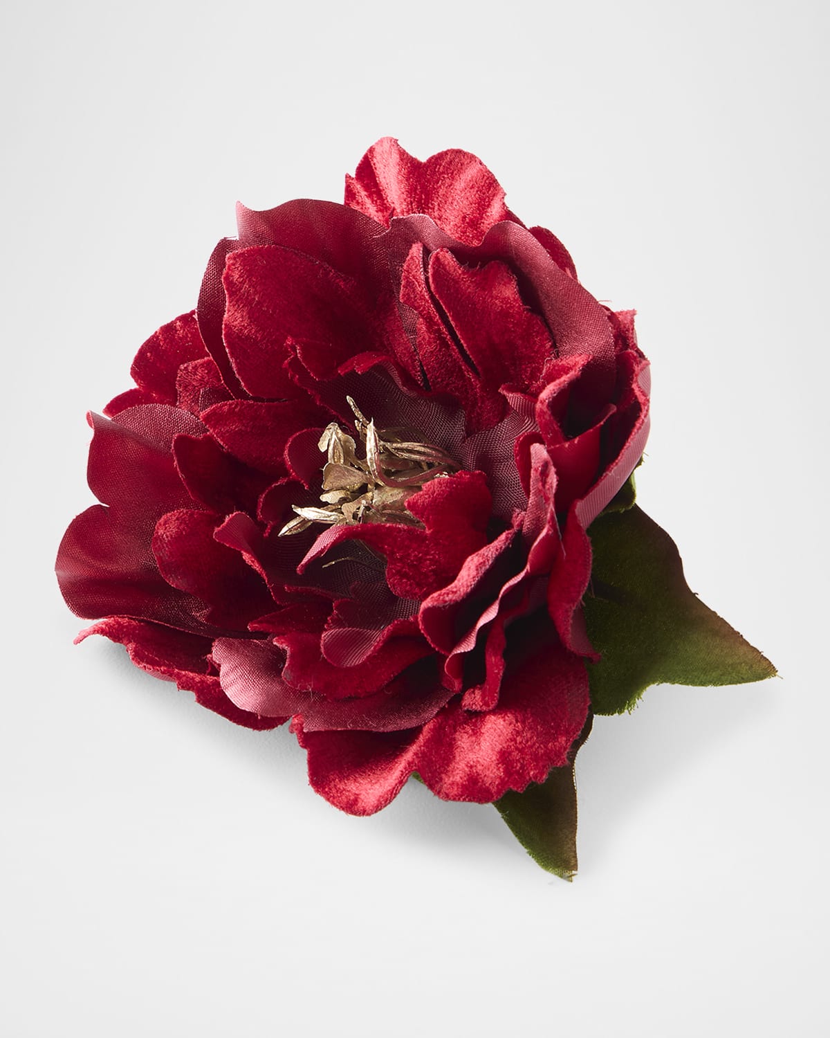 Image Deborah Rhodes Velvet Peony Napkin Ring