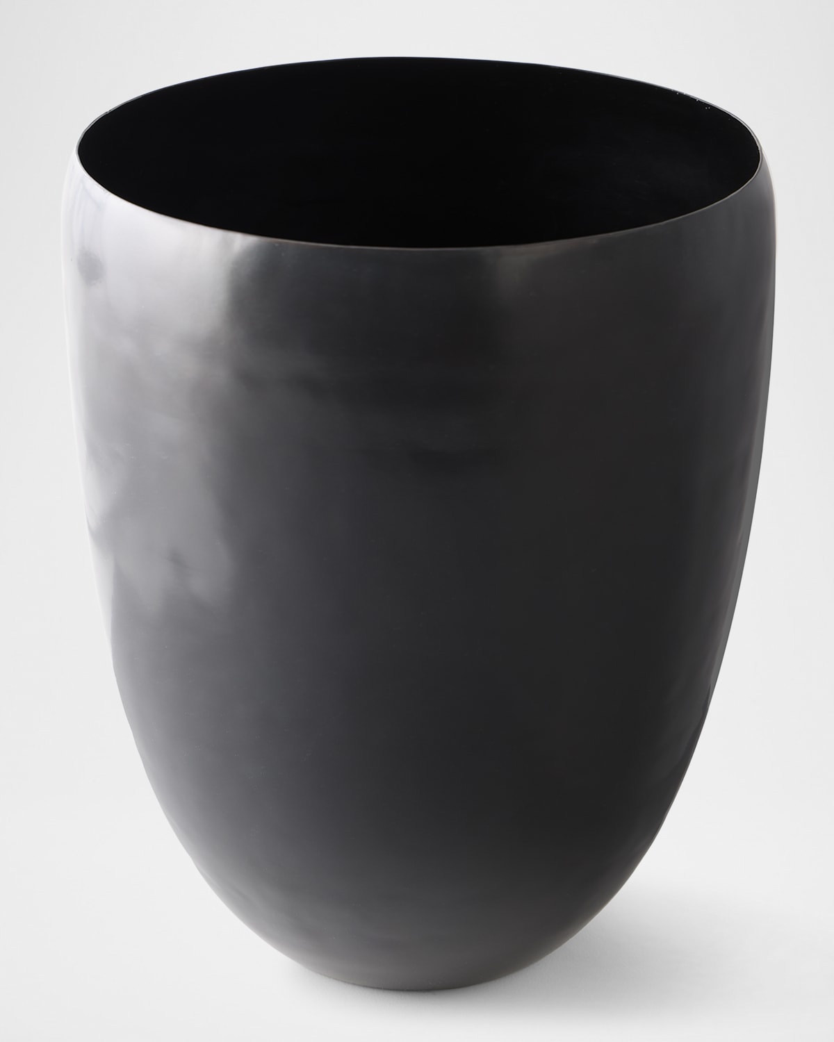 Image Kassatex Nile Black Wastebasket