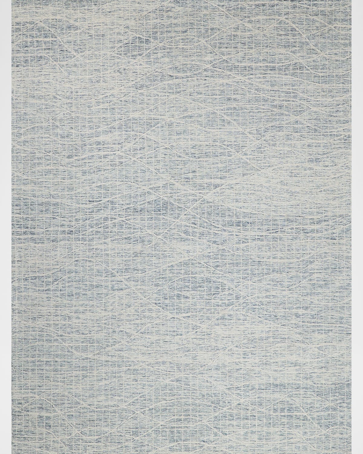 Image Exquisite Rugs Miami Hand-Tufted Silver Rug, 5' x 8'