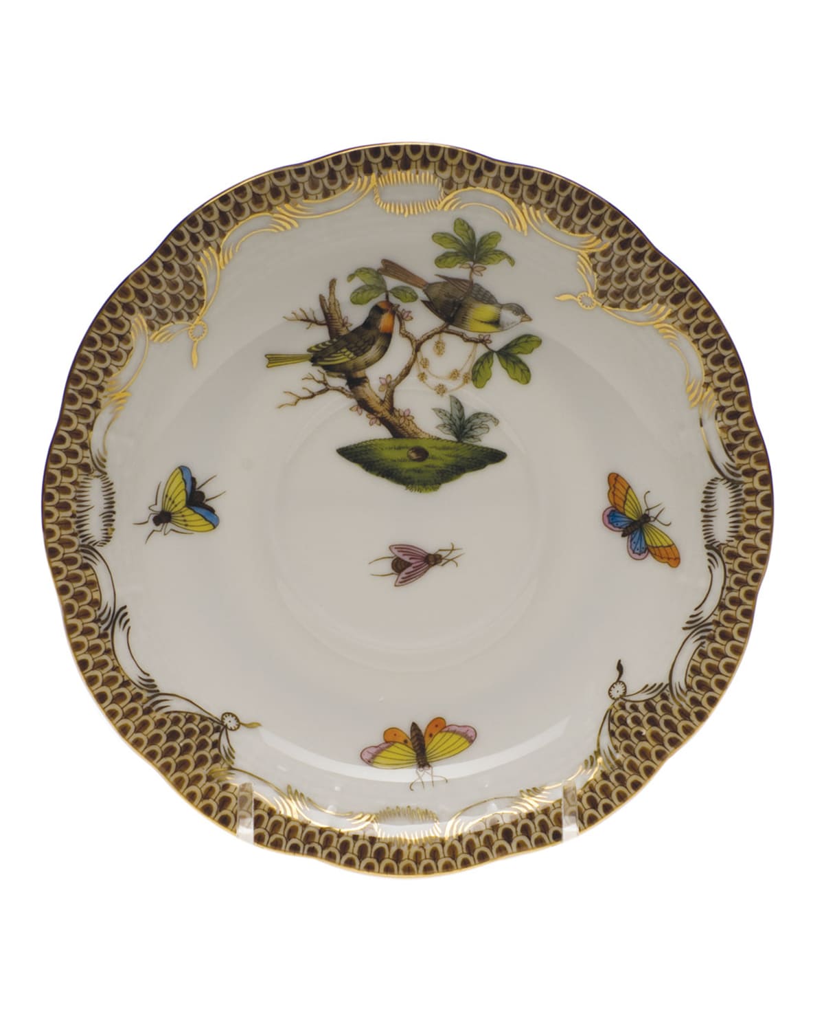 Image Herend Rothschild Bird Saucer #11