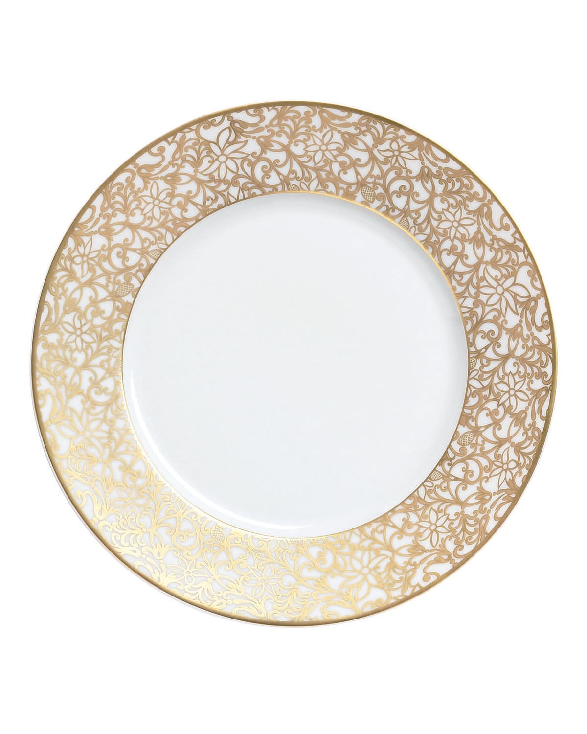 Image Raynaud Salamanque Gold Dinner Plate