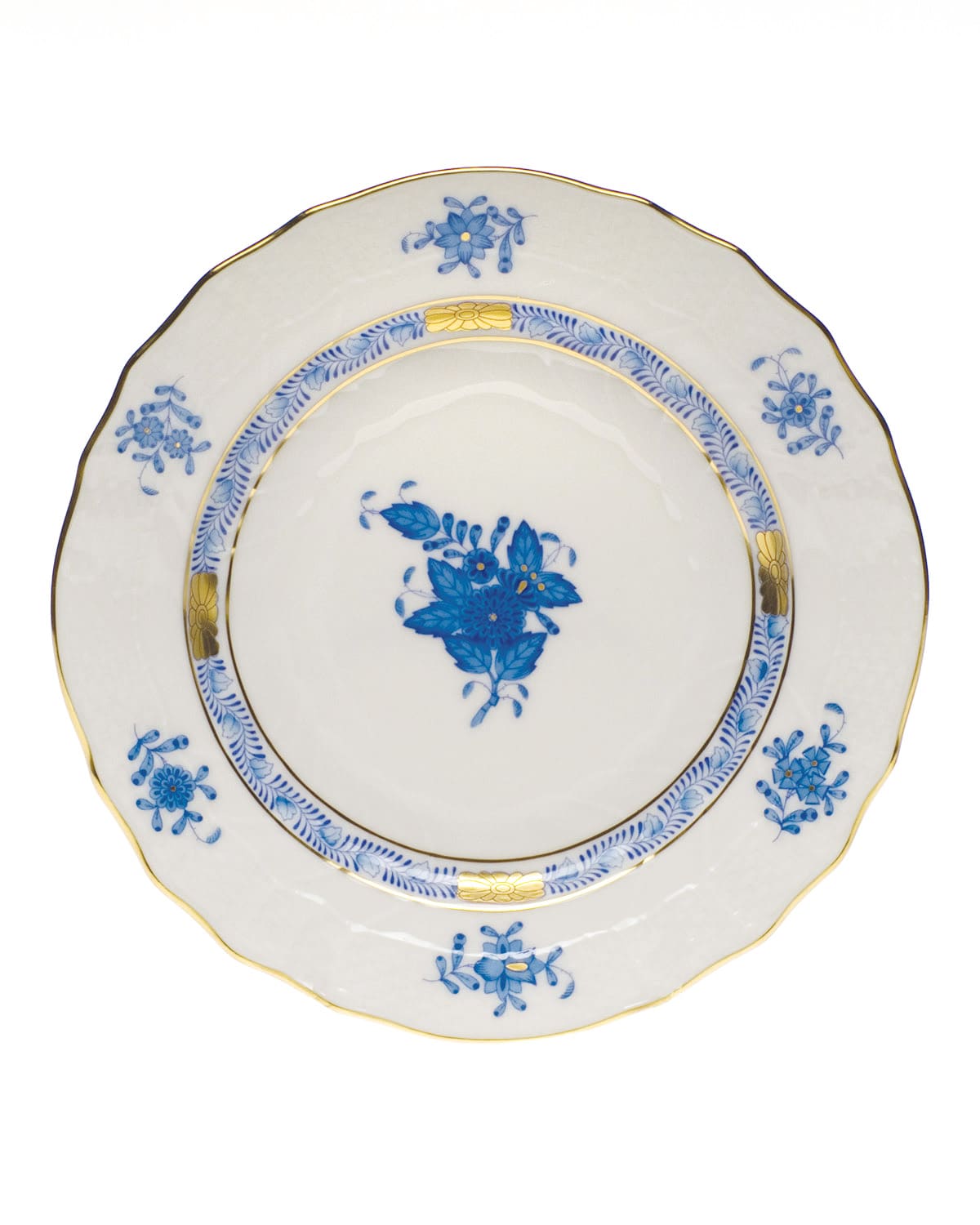 Image Herend Blue Chinese Bouquet Bread & Butter Plate