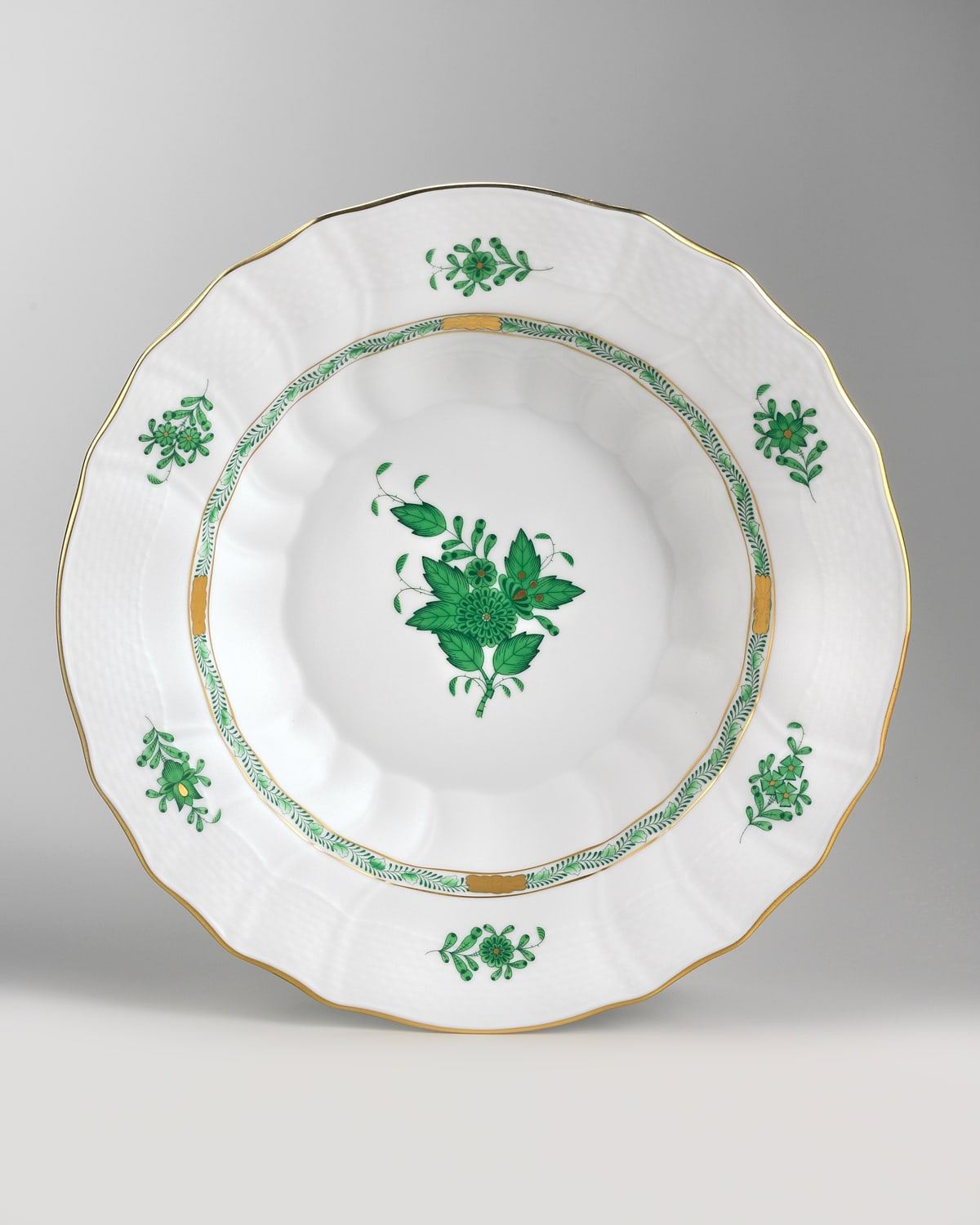 Image Herend Chinese Bouquet Soup Bowl, Large