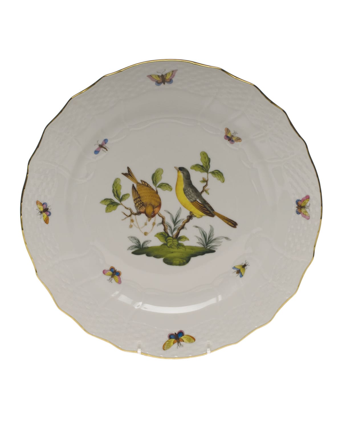 Image Herend Rothschild Bird Service Plate/Charger 07