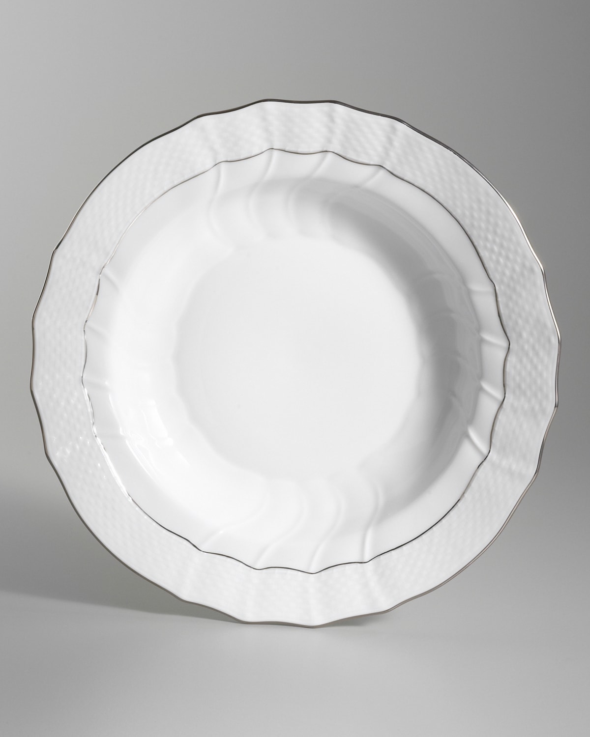 Image Herend Platinum Edge Pasta/Soup Bowl