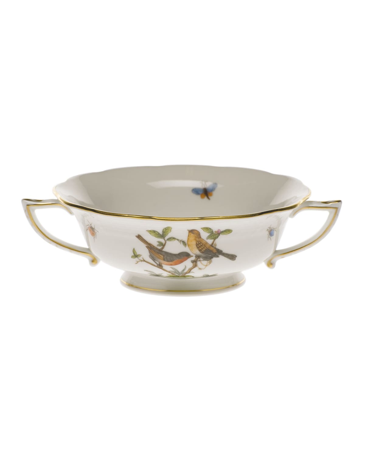 Image Herend Rothschild Bird Cream Soup Cup