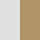 White, Antique Brass