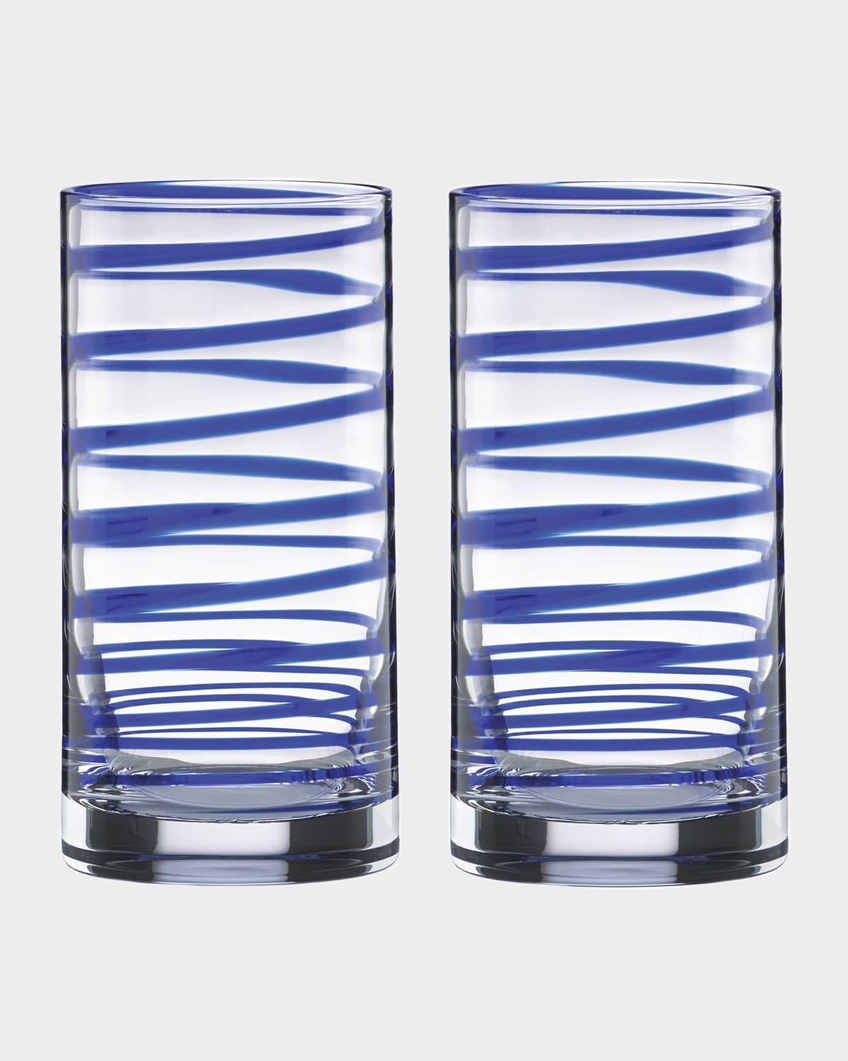 kate spade new york citrus twist acrylic stemless wine glasses, set of