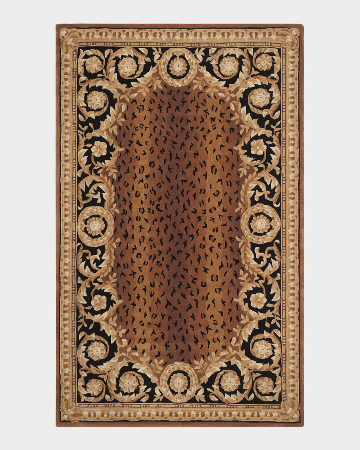 Safavieh Silver Leopard Rug, 6' x 9' | Horchow