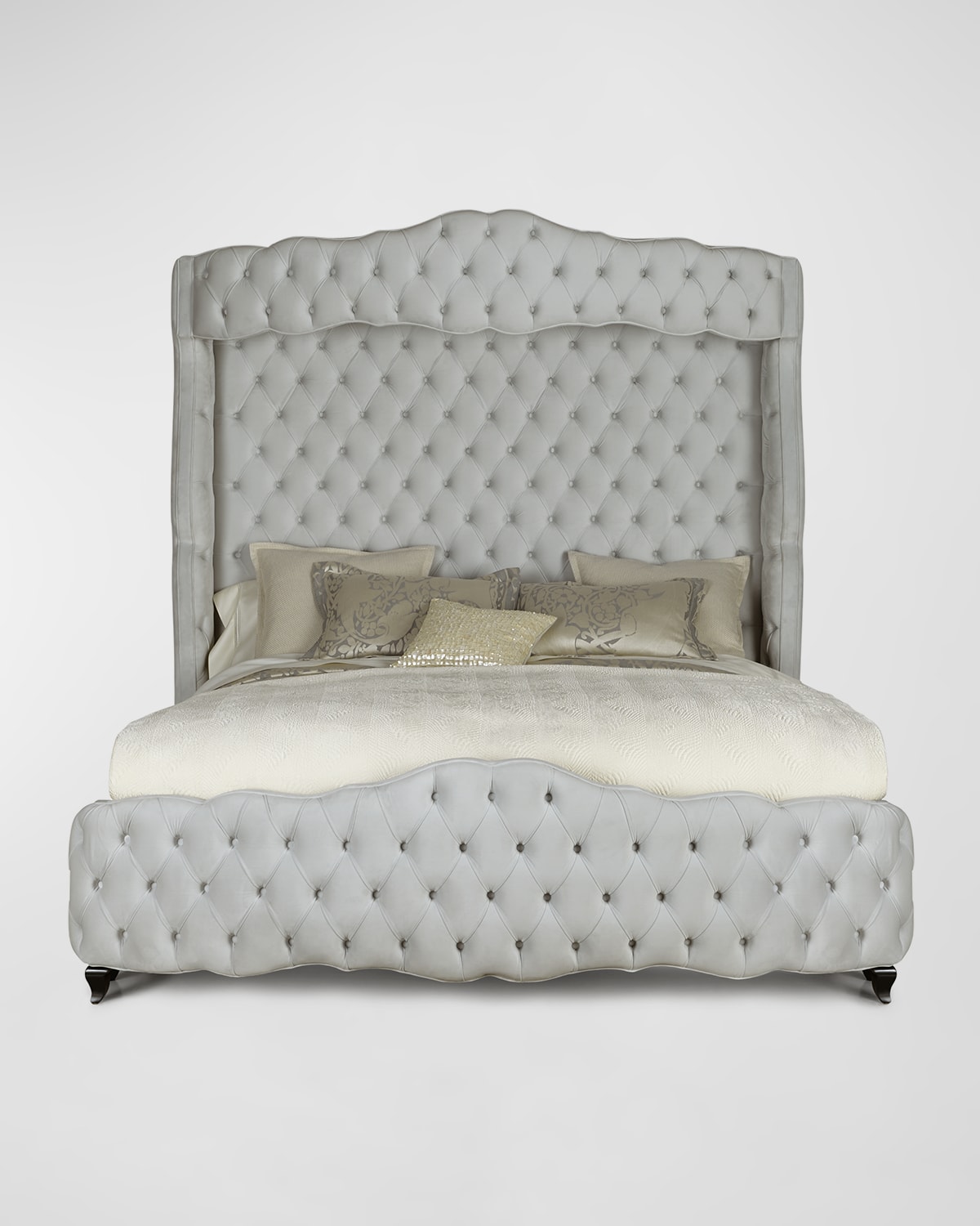 Wood California King Bed | horchow.com