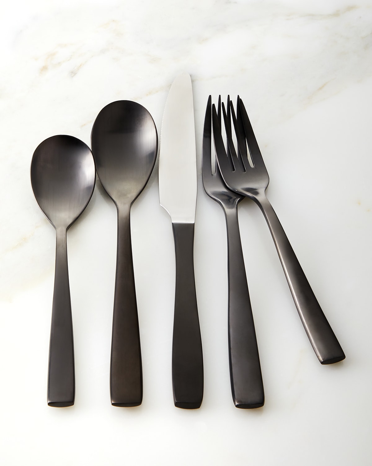 Ebern Designs Vittoriana Stainless Steel Flatware Set - Service