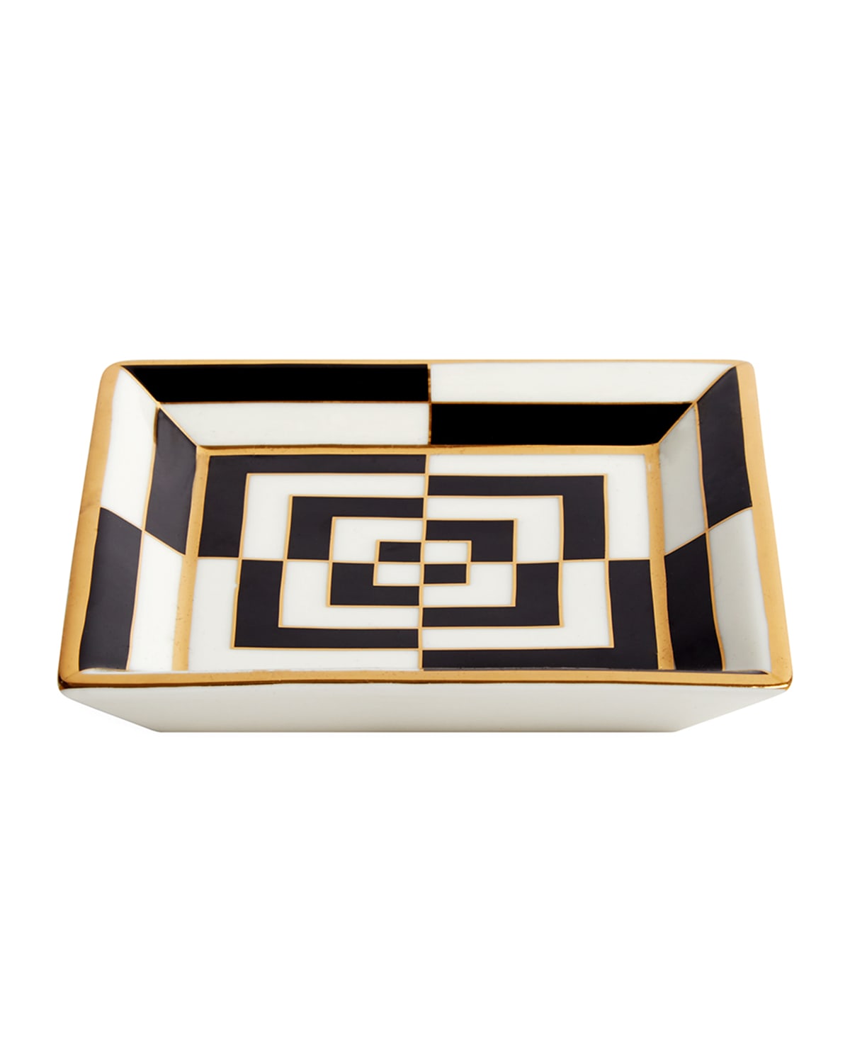 JONATHAN ADLER FRACTAL GLASS TRAY