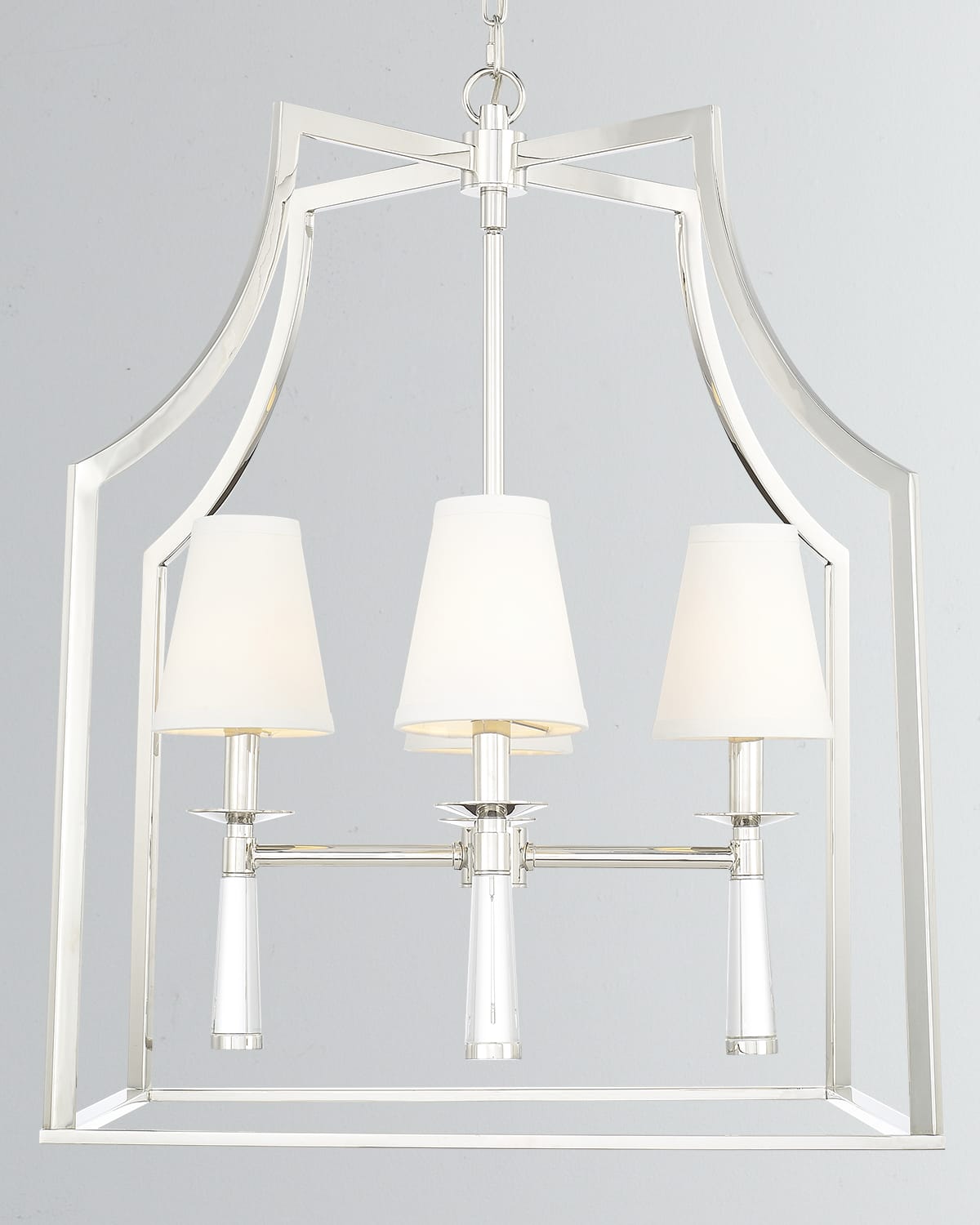 Crystorama Arcadia 5-Light Antique Gold Chandelier | Horchow